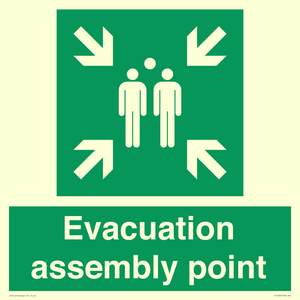 Evacuation assembly point